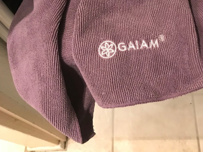 yoga towel